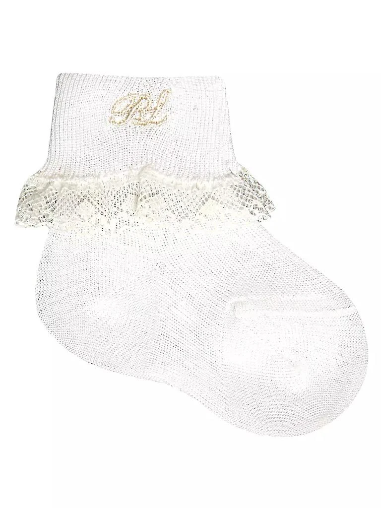 商品Ralph Lauren|Baby's Lace-Trimmed Dress Socks,价格¥152,第1张图片