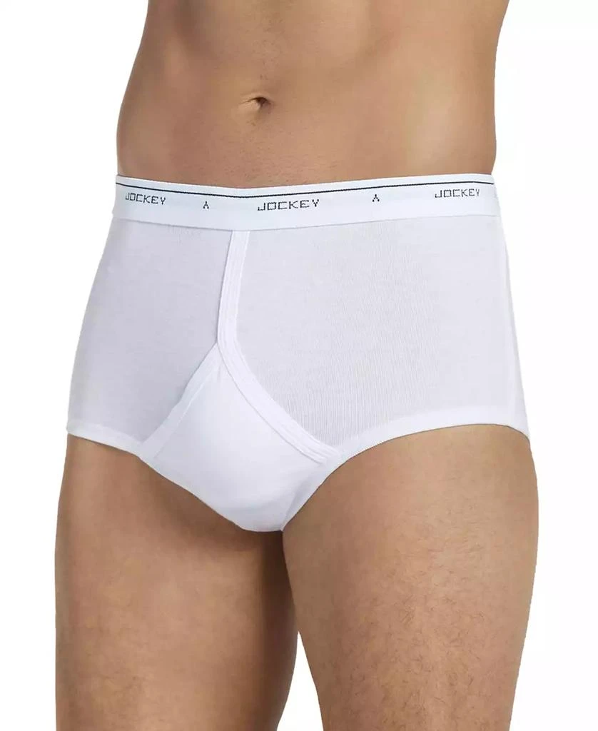 商品Jockey|Men's Classic Collection Full-Rise Briefs 4-Pack Underwear,价格¥142,第5张图片详细描述
