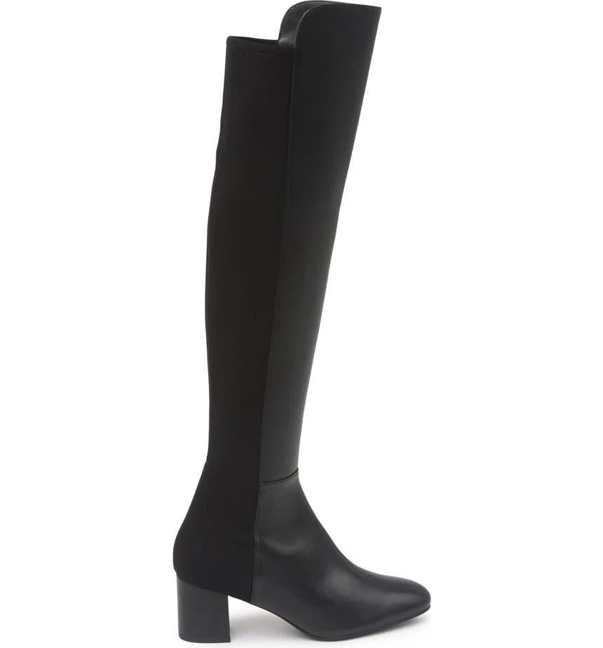 商品Stuart Weitzman|Gillian 60 Leather Tall Boot,价格¥2026,第3张图片详细描述