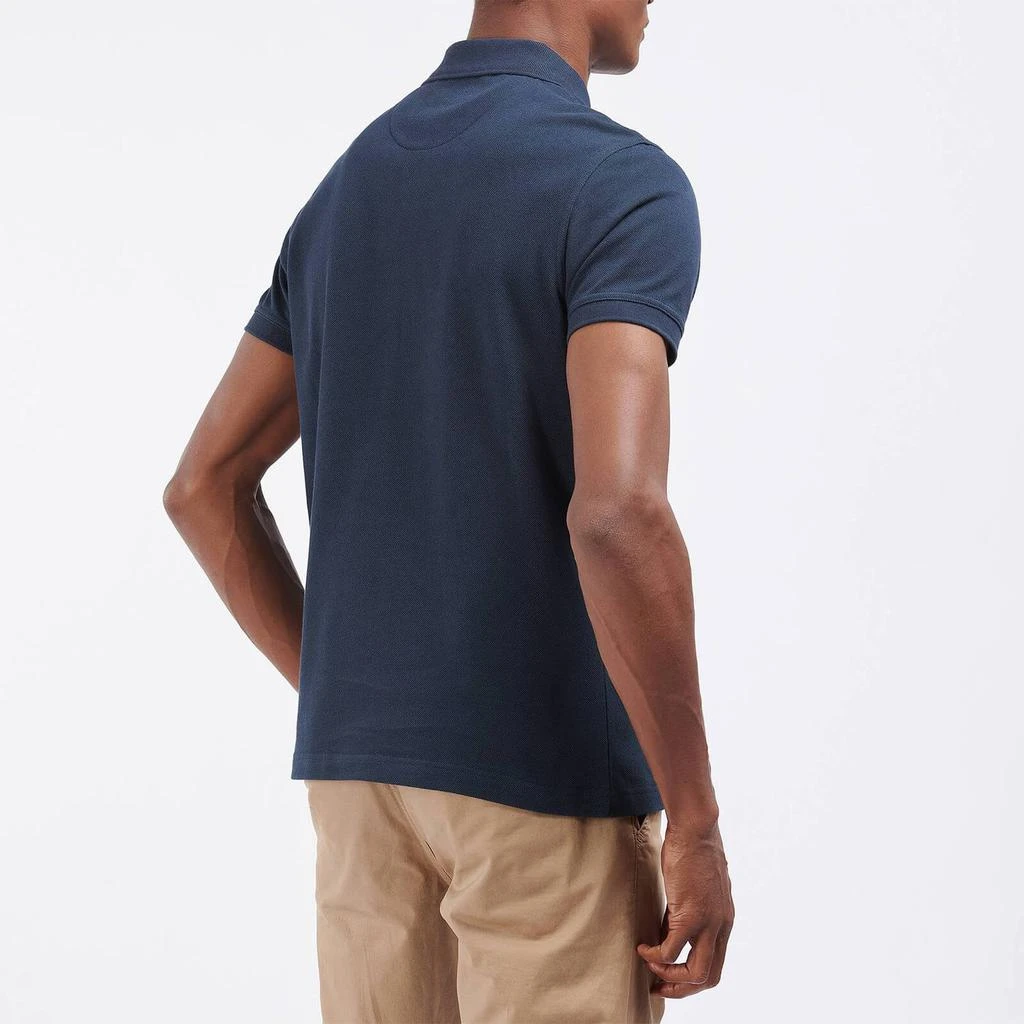 商品Barbour|Barbour Men's Society Polo Shirt - Navy,价格¥277,第2张图片详细描述