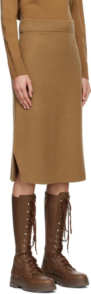 商品Max Mara|Brown Egizi Midi Skirt,价格¥469,第2张图片详细描述