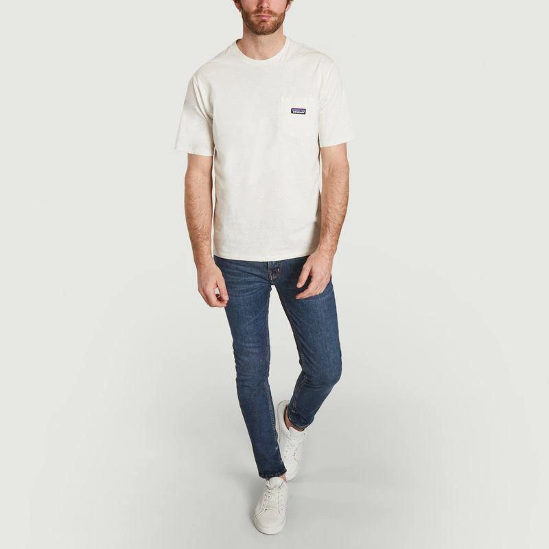 商品Patagonia|Organic cotton T-shirt Birch White PATAGONIA,价格¥445,第4张图片详细描述