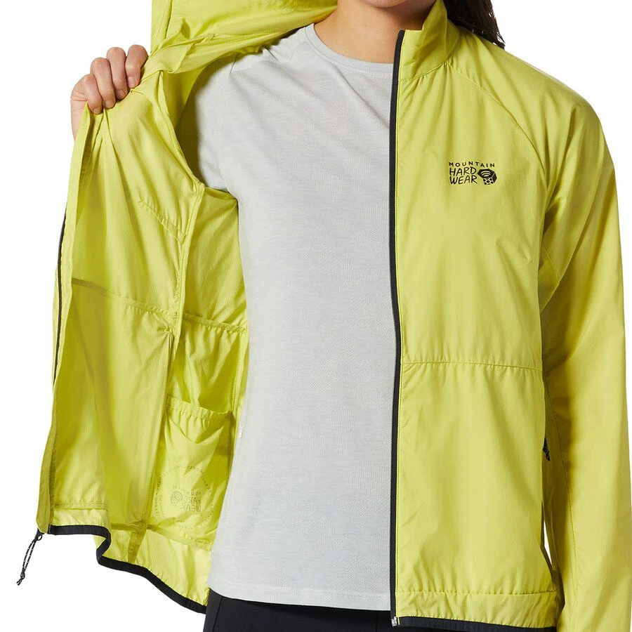 商品Mountain Hardwear|Kor AirShell Full-Zip Wind Jacket - Women's,价格¥442,第4张图片详细描述