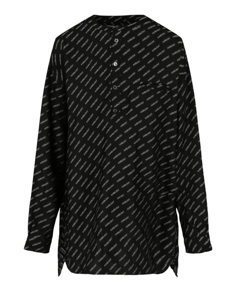 商品Ambush|Ambush Logo Pajama Long Sleeve Shirt,价格¥3754,第1张图片