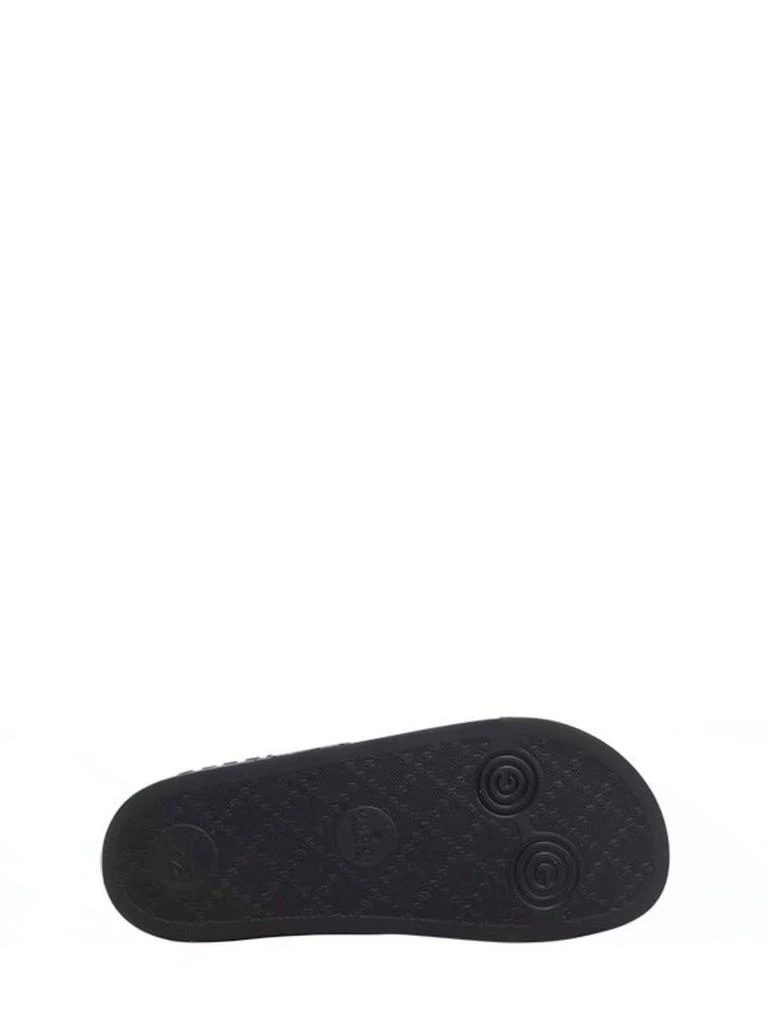 商品Gucci|Web Print Rubber Slide Sandals,价格¥1723,第3张图片详细描述