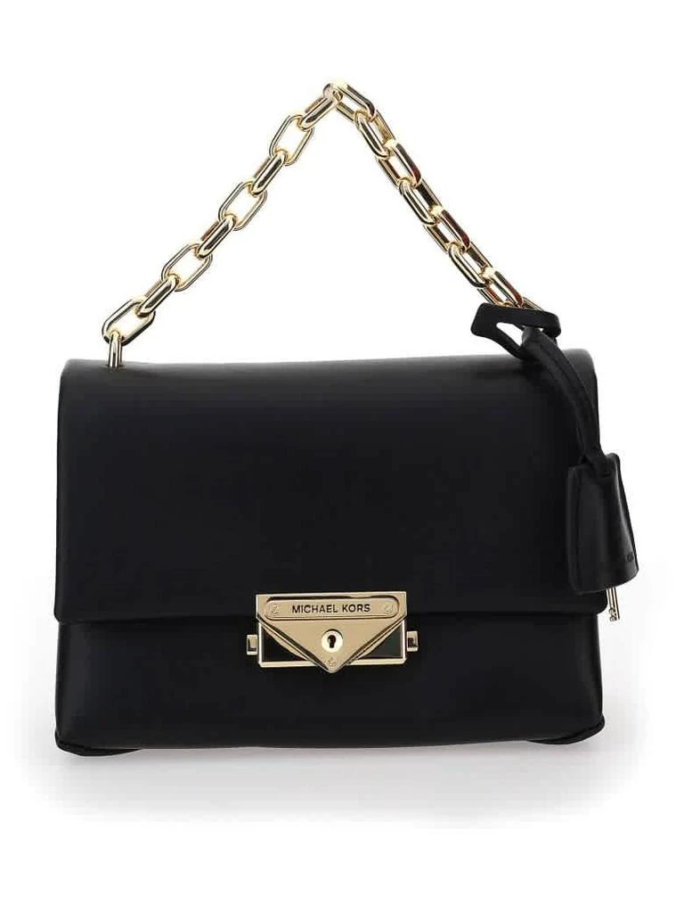 商品Michael Kors|Michael Kors Cece Black Mini Leather Crossbody Bag,价格¥1292,第1张图片