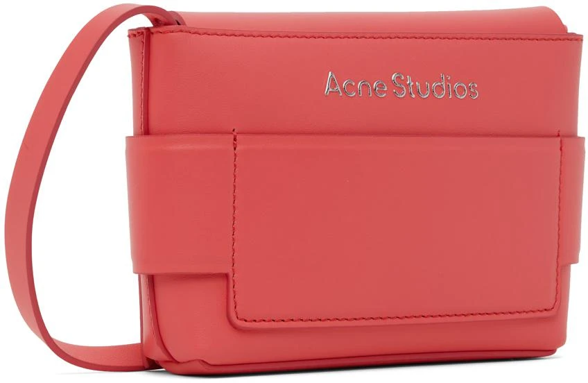 商品Acne Studios|Pink Musubi Mini Crossbody Bag,价格¥2959,第3张图片详细描述