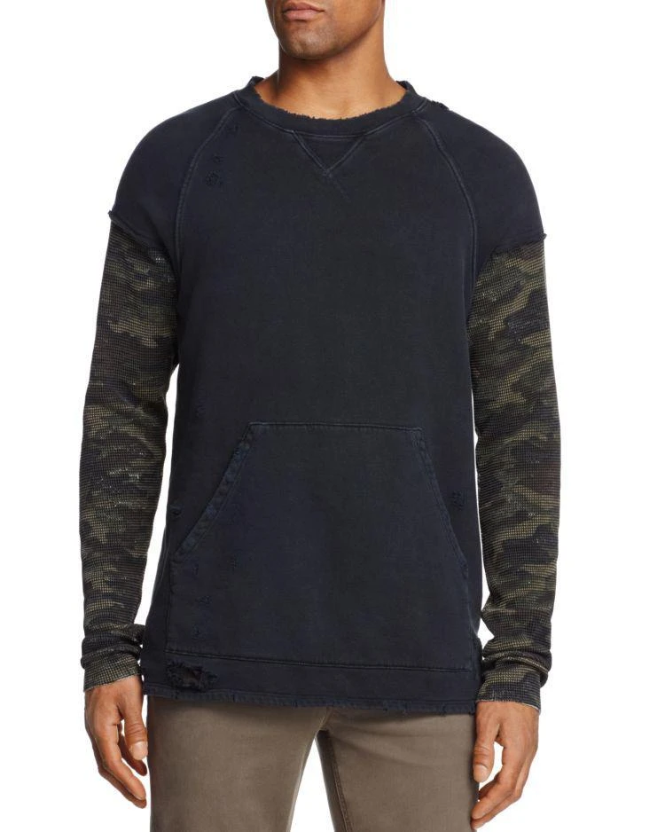 商品Hudson|Striker Camo Sleeve Sweatshirt ,价格¥477,第1张图片