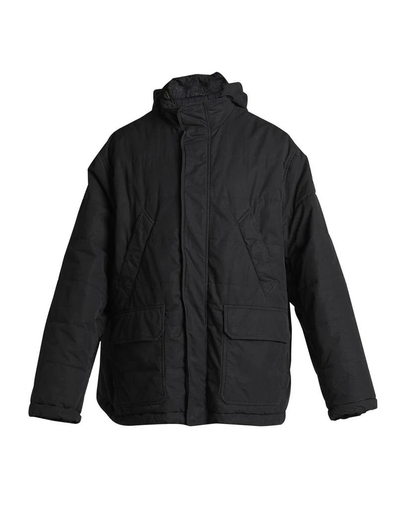 商品Balenciaga|Men's Cotton Poplin Parka,价格¥8659,第2张图片详细描述