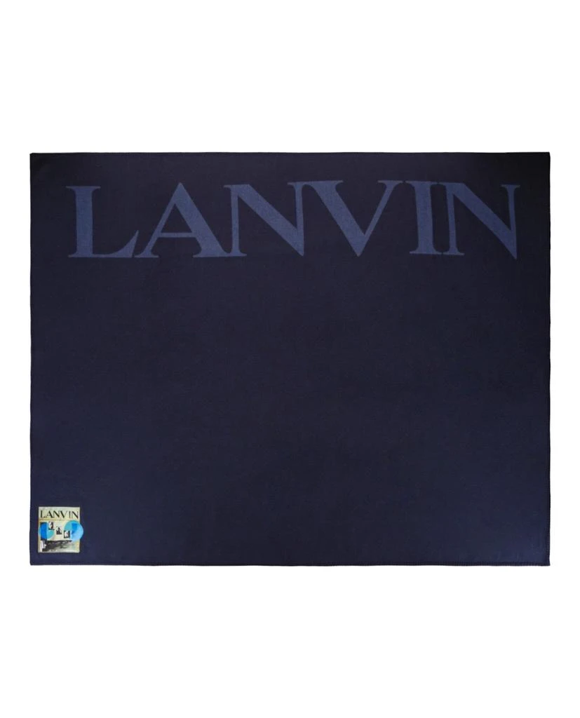 商品Lanvin|Logo Wool Wrap,价格¥3079,第1张图片