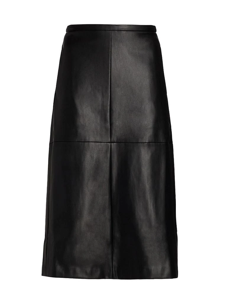 商品Joe's Jeans|Doreen Cross Seamed Faux Leather Skirt,价格¥548,第1张图片