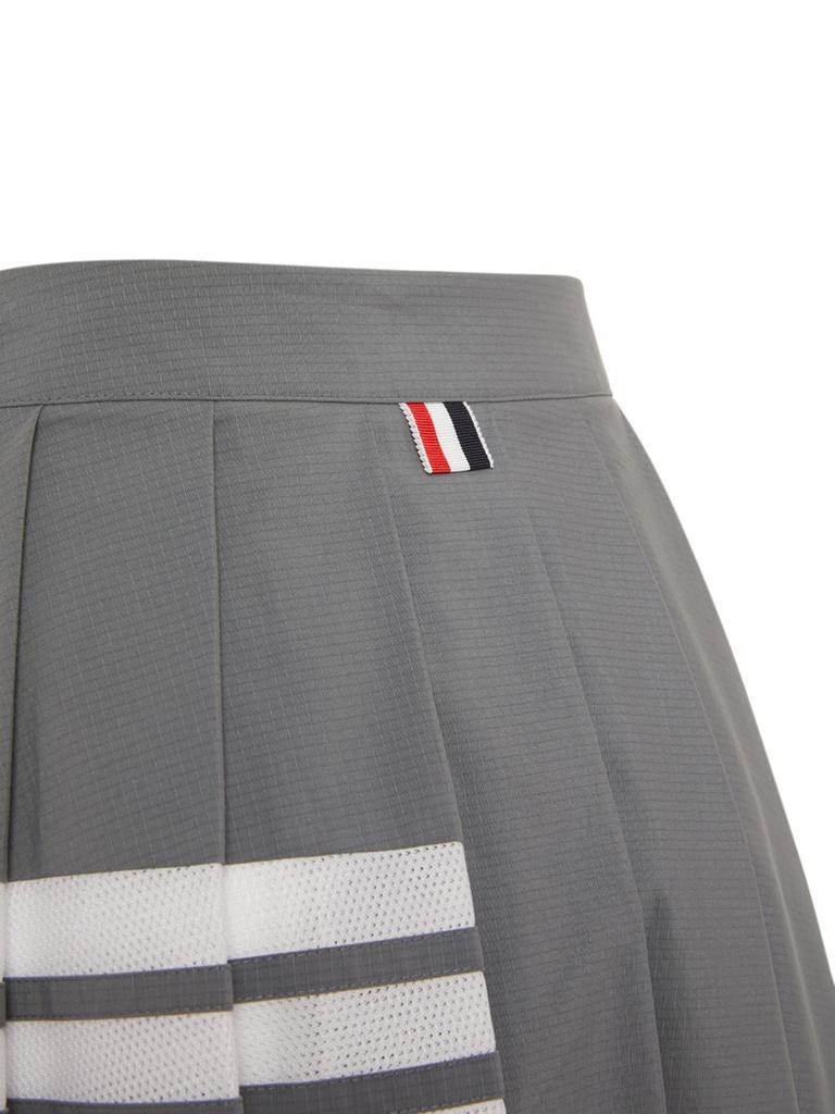 商品Thom Browne|Pleated Jersey Four Bar Mini Skirt,价格¥8711,第7张图片详细描述