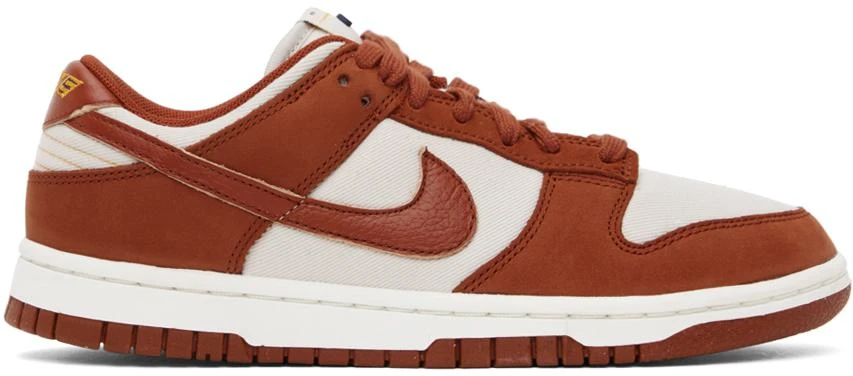 商品NIKE|Orange & Off-White Dunk Low LX NHBD Sneakers,价格¥984,第1张图片