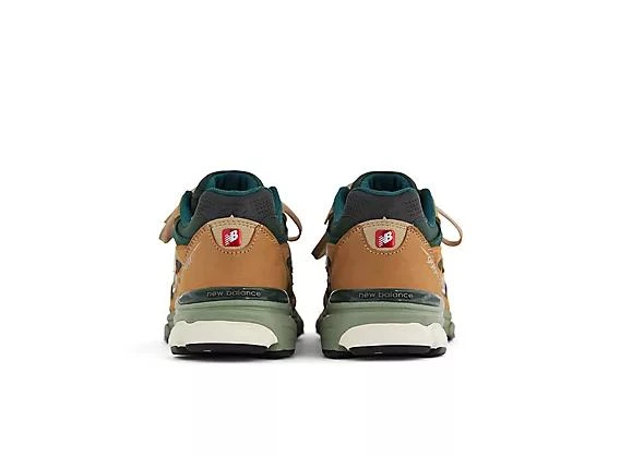 商品New Balance|男款 新百伦 990v3 美产休闲鞋 卡其色,价格¥1622,第4张图片详细描述