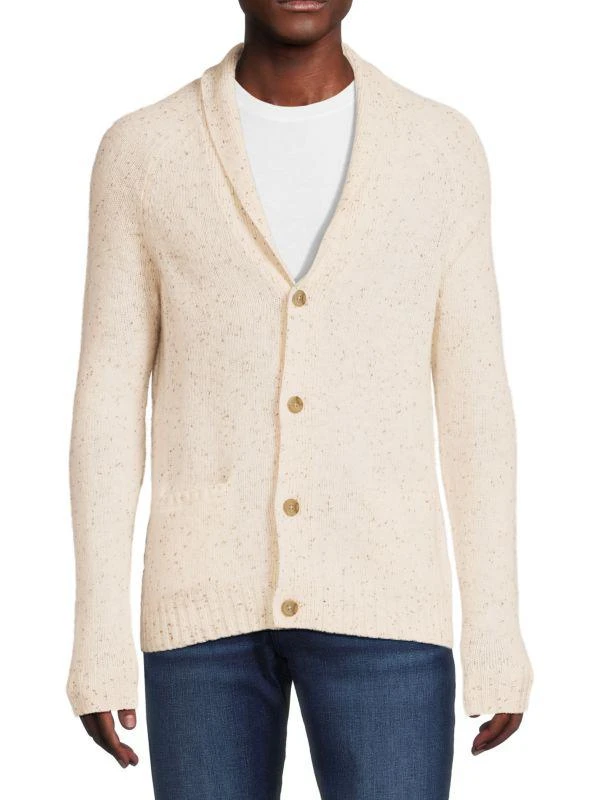 商品Saks Fifth Avenue|Donegal Wool Blend Shawl Cardigan,价格¥150,第1张图片