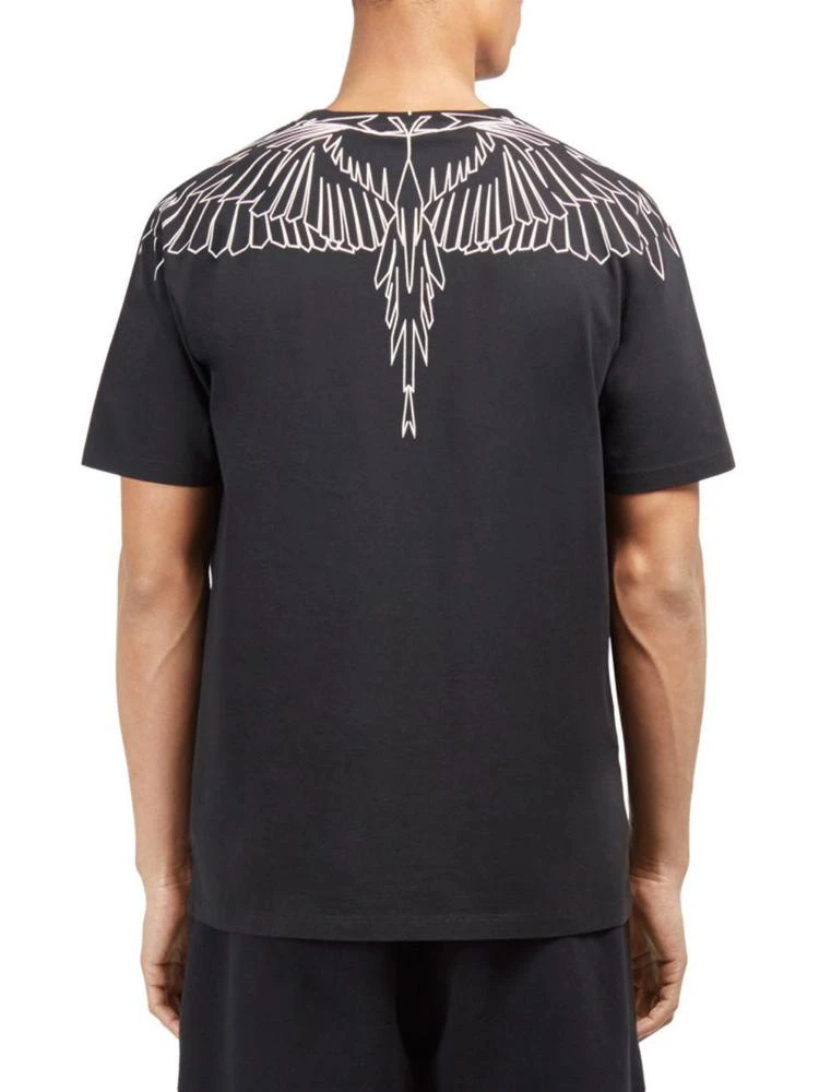 商品Marcelo Burlon|K-Anne Cotton Tee,价格¥1800,第2张图片详细描述