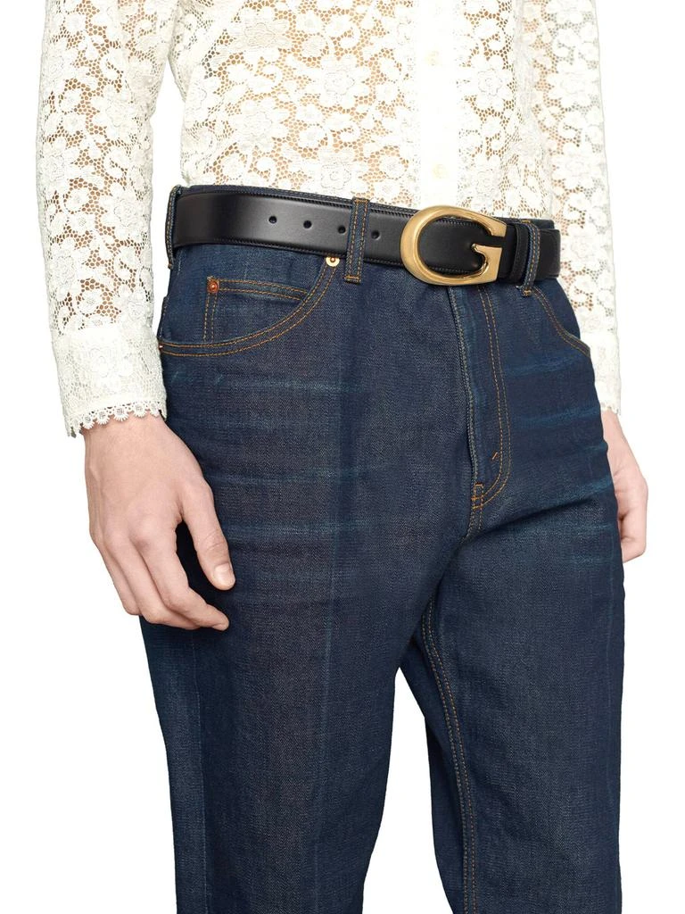 商品Gucci|Belt with G buckle 4cm,价格¥3647,第3张图片详细描述