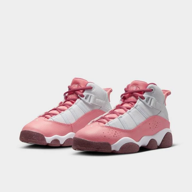 商品Jordan|Little Kids' Air Jordan 6 Rings Basketball Shoes,价格¥558,第2张图片详细描述
