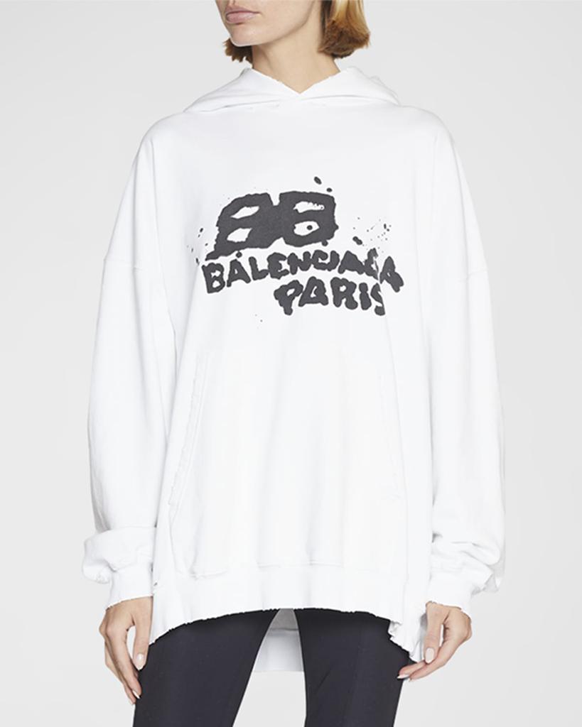 商品Balenciaga|Hand Drawn BB Icon Oversized Hoodie,价格¥8560,第1张图片
