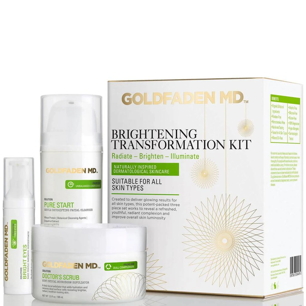 商品Goldfaden MD|Goldfaden MD Brightening Transformation Kit (Worth $138.00),价格¥432,第1张图片