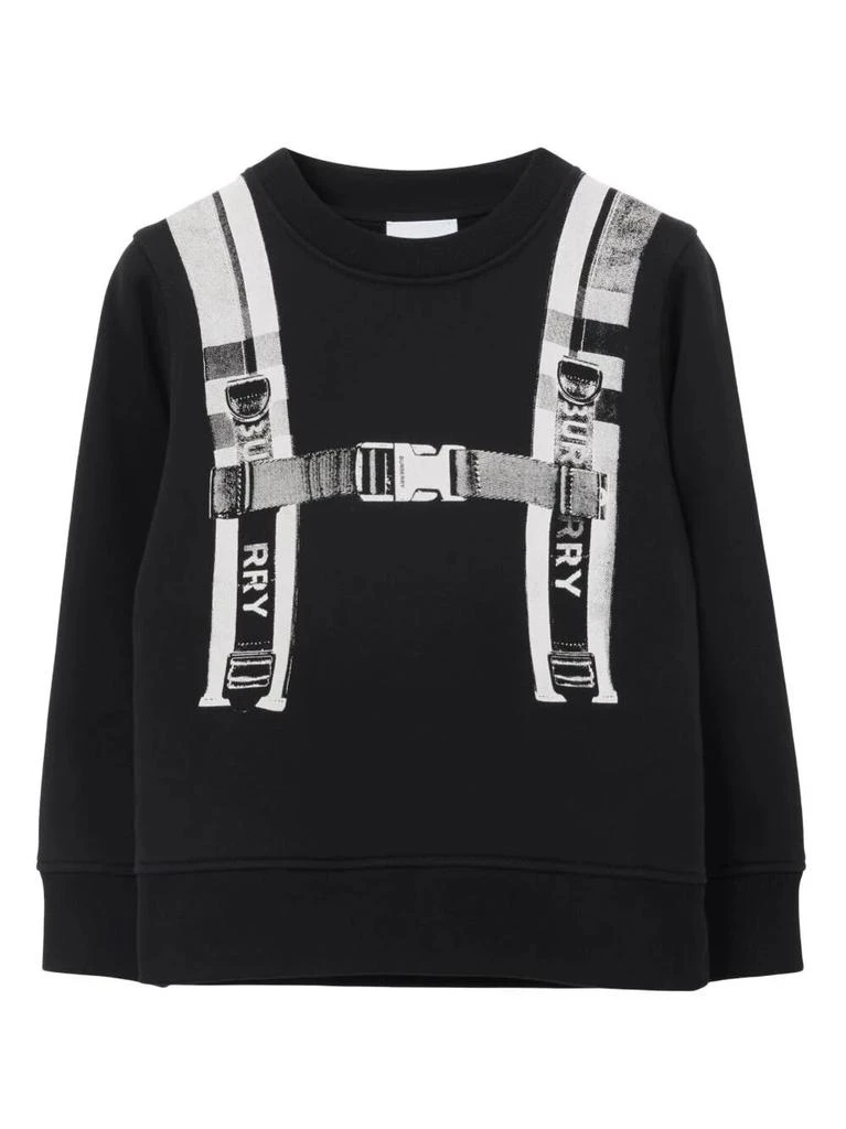 商品Burberry|Backpack print sweatshirt,价格¥1019,第1张图片