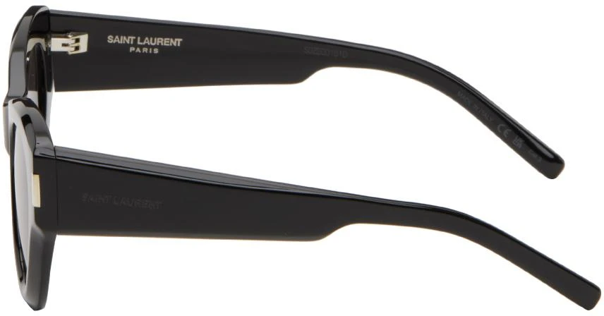 商品Yves Saint Laurent|Black SL 506 Sunglasses,价格¥3243,第3张图片详细描述