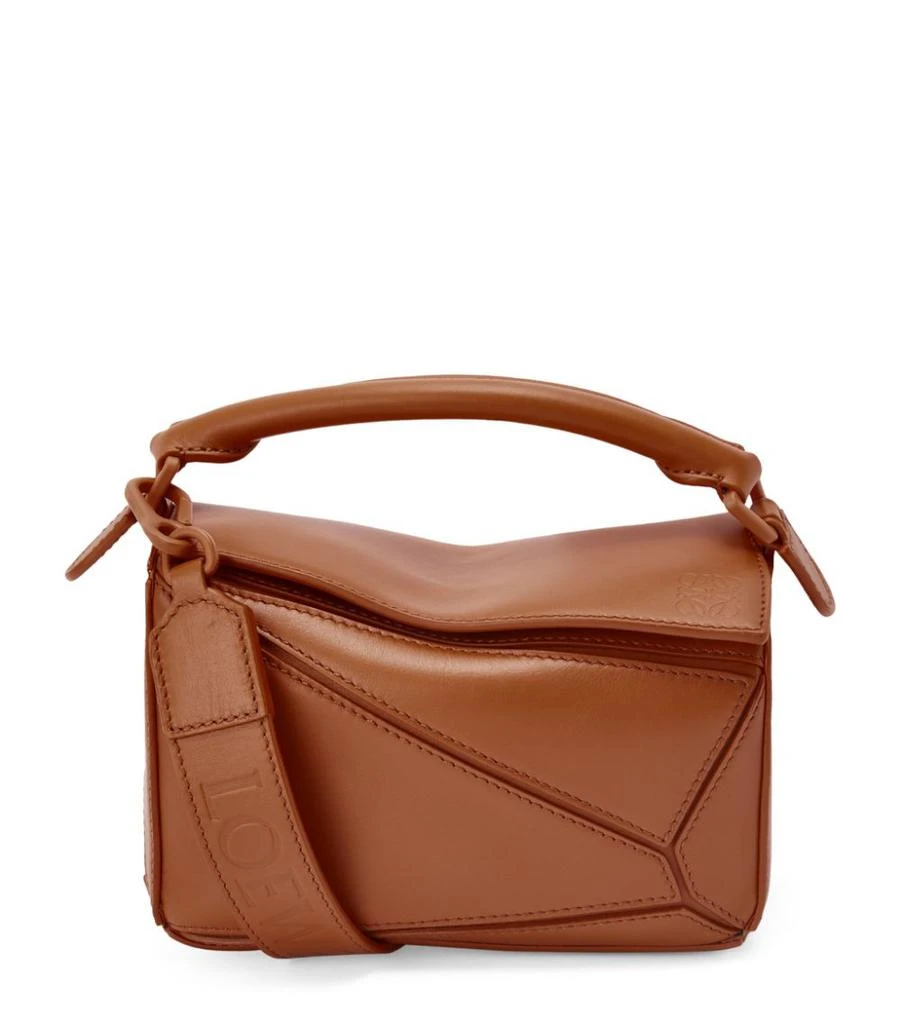 商品Loewe|Mini Leather Puzzle Top-Handle Bag,价格¥18998,第1张图片