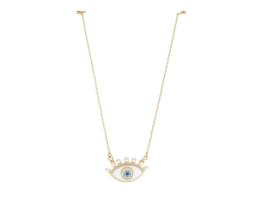 商品Kate Spade|All Seeing Pendant Necklace,价格¥719,第1张图片