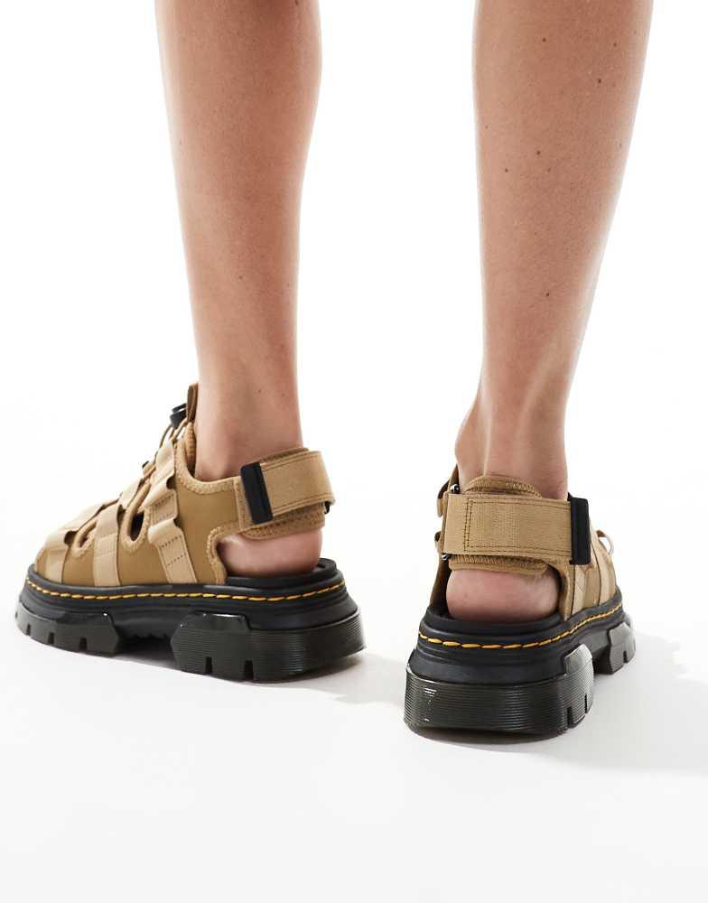 Dr. Martens Unisex Jericho Sandals-Size 8 Men’s/9 Women’s-New Dr Martens Jericho Sandals 10L 9M Casual Outdoor Summer Tan  main image 4