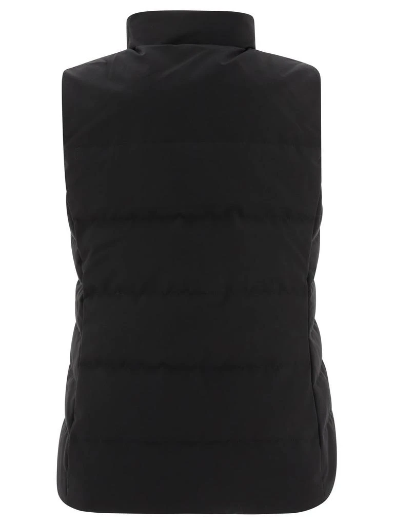 商品Canada Goose|Canada Goose Logo Patch High-Neck Gilet,价格¥3872,第2张图片详细描述