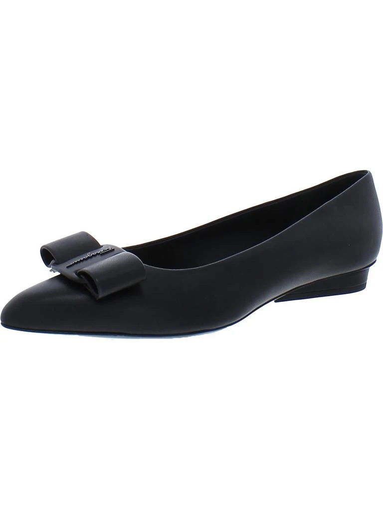 商品Salvatore Ferragamo|Viva Womens Leather Pointed-Toe Slip-On Sneakers,价格¥3089,第4张图片详细描述