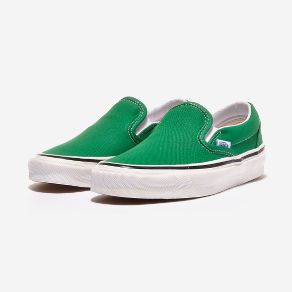 【Brilliant|包邮包税】万斯 CLASSIC SLIP-ON 98 DX  运动鞋 一脚蹬 懒人鞋  VN0A3JEX45Z (ANAHEIM FACTORY) OG EMERALD商品第2张图片规格展示