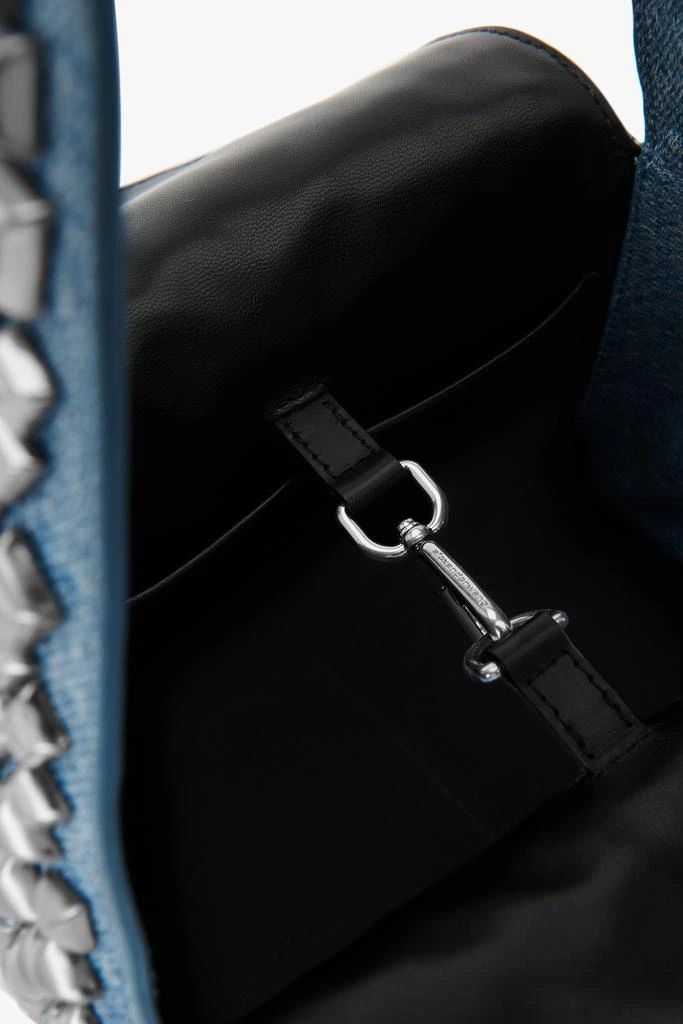 商品Alexander Wang|Spike Small Hobo Bag In Studded Leather,价格¥7310,第4张图片详细描述