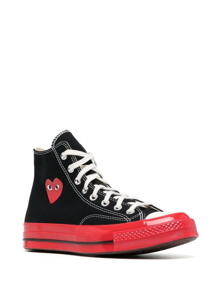 COMME DES GARCONS PLAY - Chuck Taylor High-top Sneakers商品第3张图片规格展示