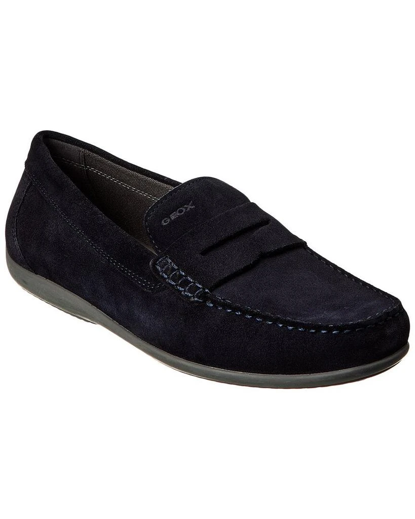 商品Geox|Ascanio Suede Loafer,价格¥507,第1张图片