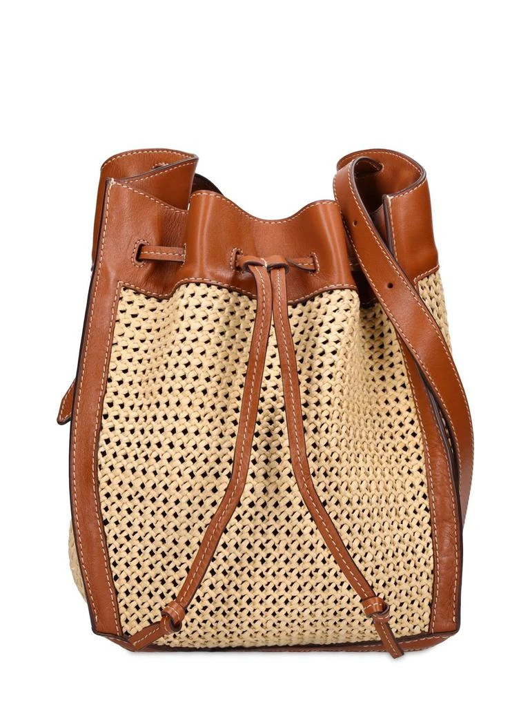 商品Isabel Marant|Buky Leather & Canvas Bucket Bag,价格¥7012,第1张图片