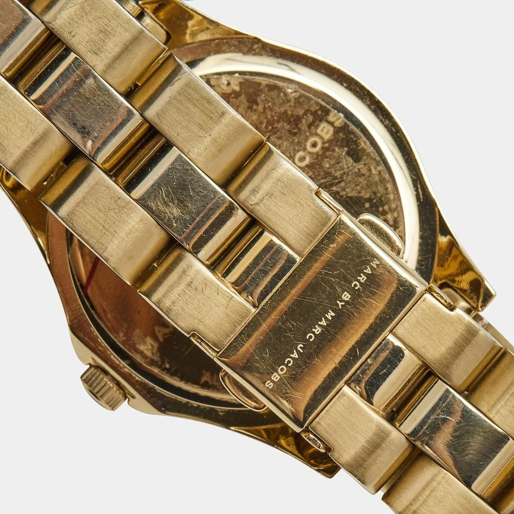 商品[二手商品] Marc Jacobs|Marc by Marc Jacobs Champagne Gold Plated Stainless Steel Blake MBM3126 Women's Wristwatch 36 mm,价格¥954,第4张图片详细描述
