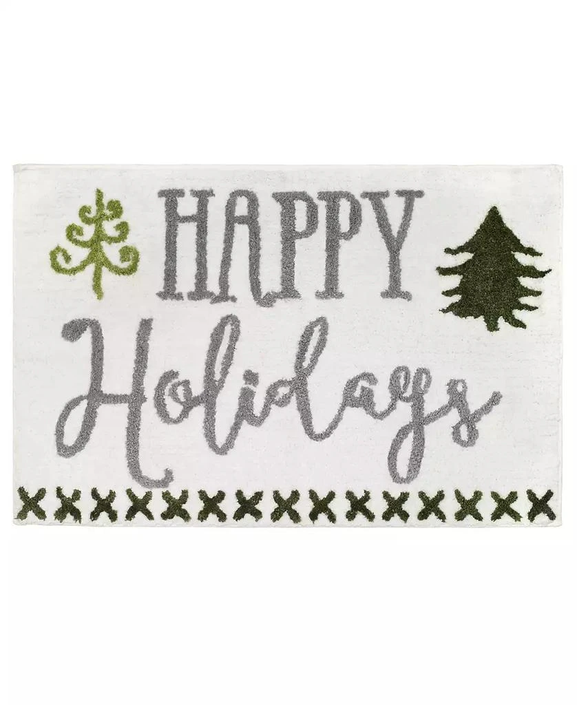 商品Avanti|Christmas Trees Holiday Printed Shower Curtain, 72" x 72",价格¥135,第1张图片详细描述