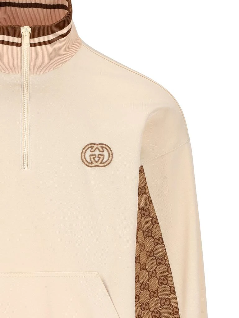 商品Gucci|Gucci Technical Jersey Half Zip Jacket,价格¥10015,第3张图片详细描述