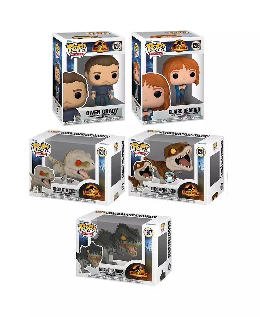 商品Funko|Pop Movies Jurassic World 3 Dominion Collectors 5 Figure Set,价格¥355,第2张图片详细描述