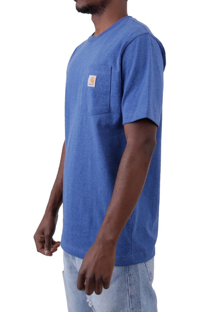(K87) Workwear Pocket T-Shirt - Lake Shore Heather商品第2张图片规格展示