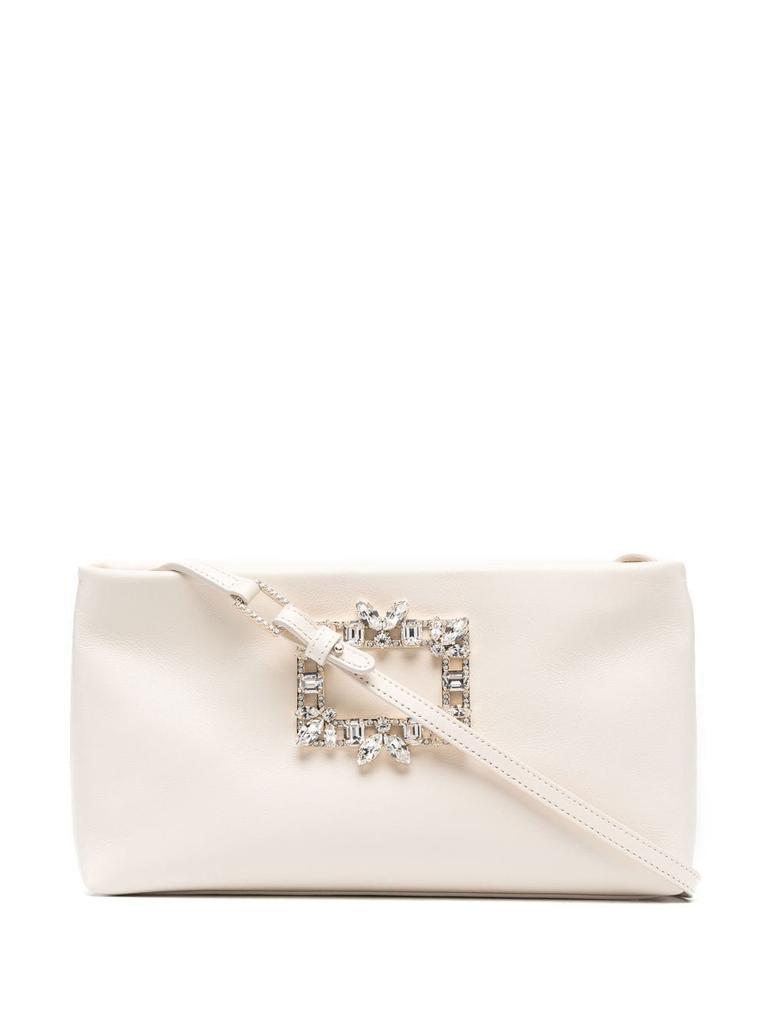 商品Roger Vivier|ROGER VIVIER - Nightlily Velvet Mini Bag,价格¥11728,第1张图片