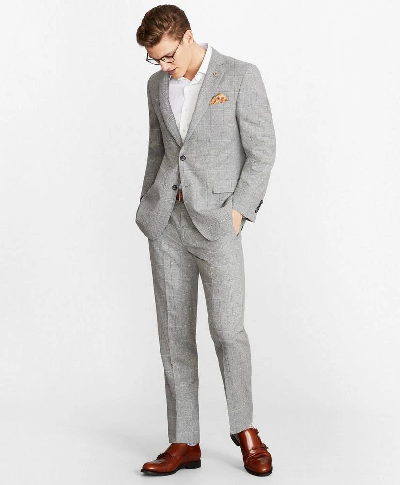 商品Brooks Brothers|Regent Fit Multi-Plaid 1818 Suit,价格¥4070,第1张图片