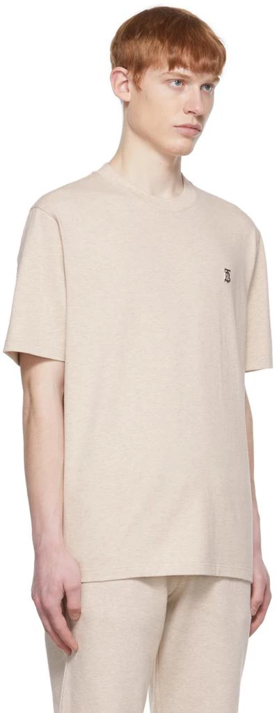 商品Burberry|驼色棉质 T 恤,价格¥1815,第2张图片详细描述