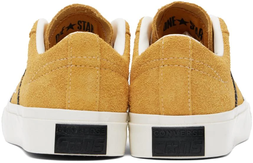 商品Converse|Yellow One Star Academy Pro Suede Low Sneakers,价格¥487,第2张图片详细描述