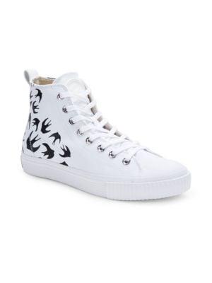 Swallow Swarm High-Top Sneakers商品第2张图片规格展示