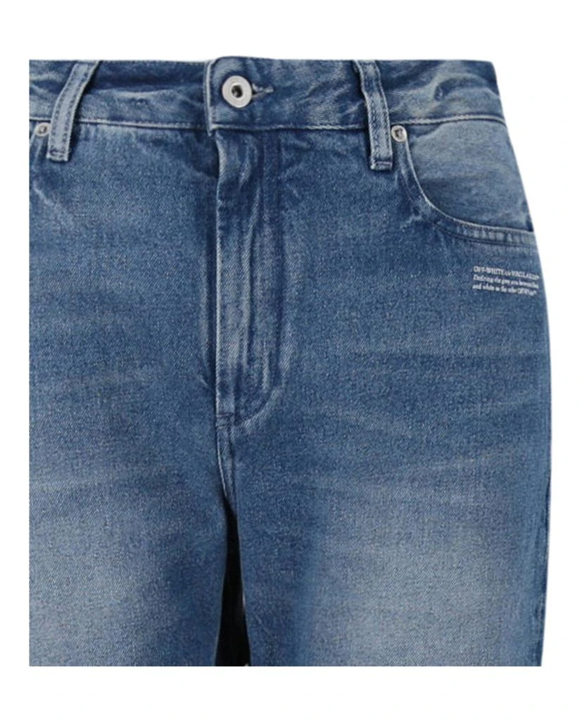 商品Off-White|Straight Leg Jeans,价格¥1824,第3张图片详细描述