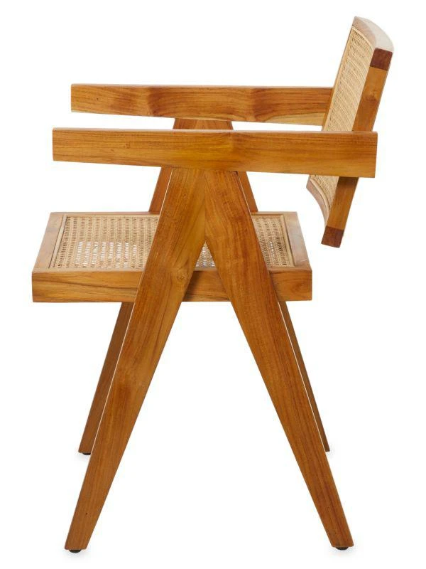 商品Primrose Valley|Teak Wood & Jute Chair,价格¥3867,第2张图片详细描述