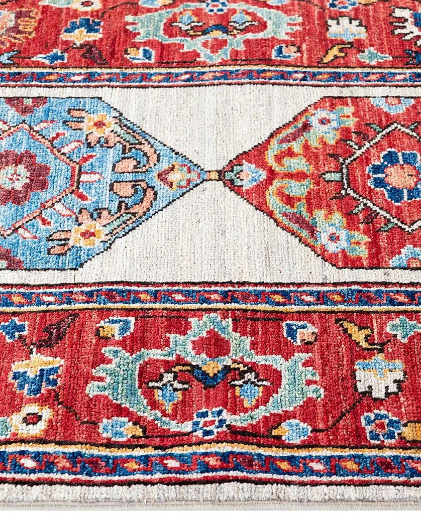 商品ADORN HAND WOVEN RUGS|Serapi M1999 2'8"x9'9" Runner Area Rug,价格¥9797,第4张图片详细描述