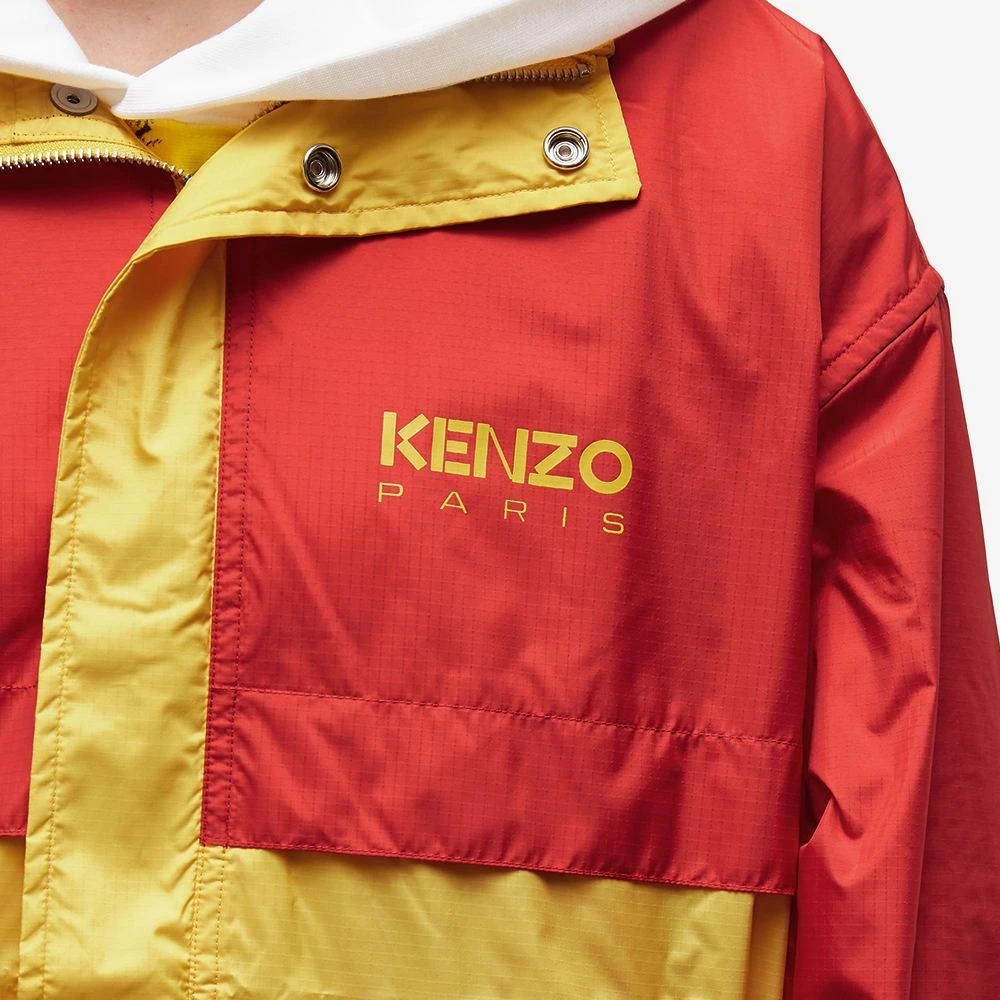 商品Kenzo|Kenzo Back Logo Windbreaker,价格¥1991,第5张图片详细描述